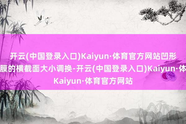 开云(中国登录入口)Kaiyun·体育官方网站凹形腔结构、振膜的横截面大小调换-开云(中国登录入口)Kaiyun·体育官方网站